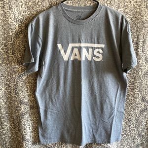 Vans gray tee shirt